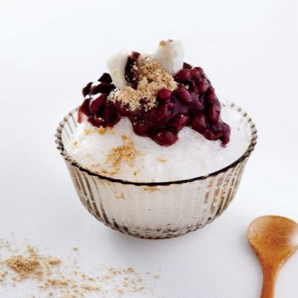 A-6 ບິງຊູ Redbean Iced  팥빙수